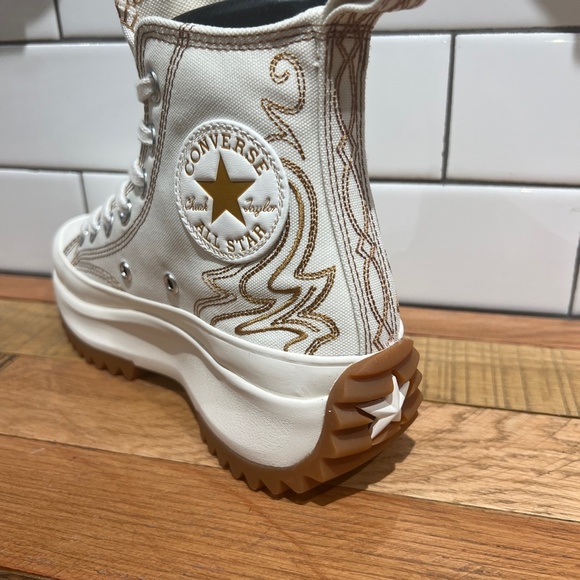 CONVERSE Run Star Hike Platform High Western Embroidery New Women's - Picture 4 of 4